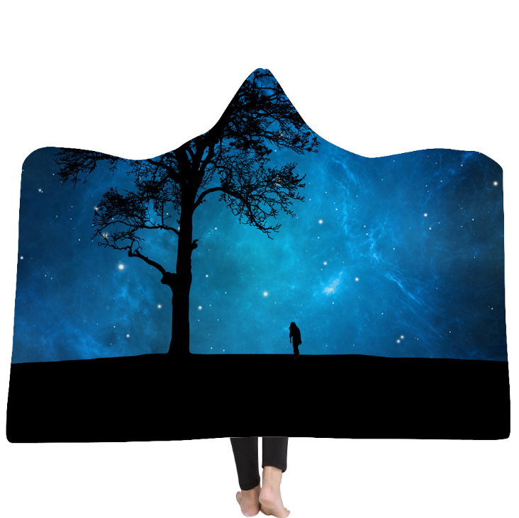 High Quality 36 Designs Starry Sky Hooded Blanket 35 starry sky blanket 34