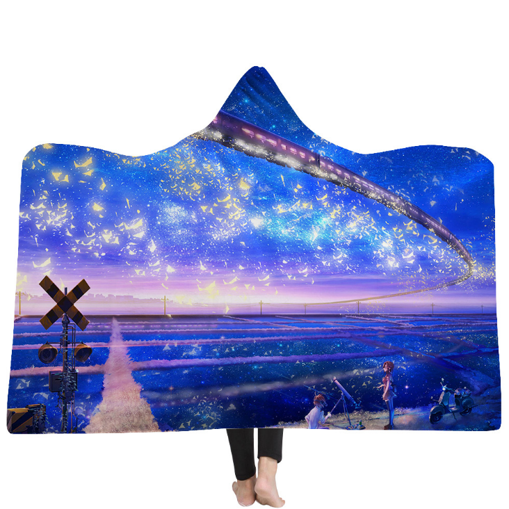 High Quality 36 Designs Starry Sky Hooded Blanket 8 starry sky blanket 7