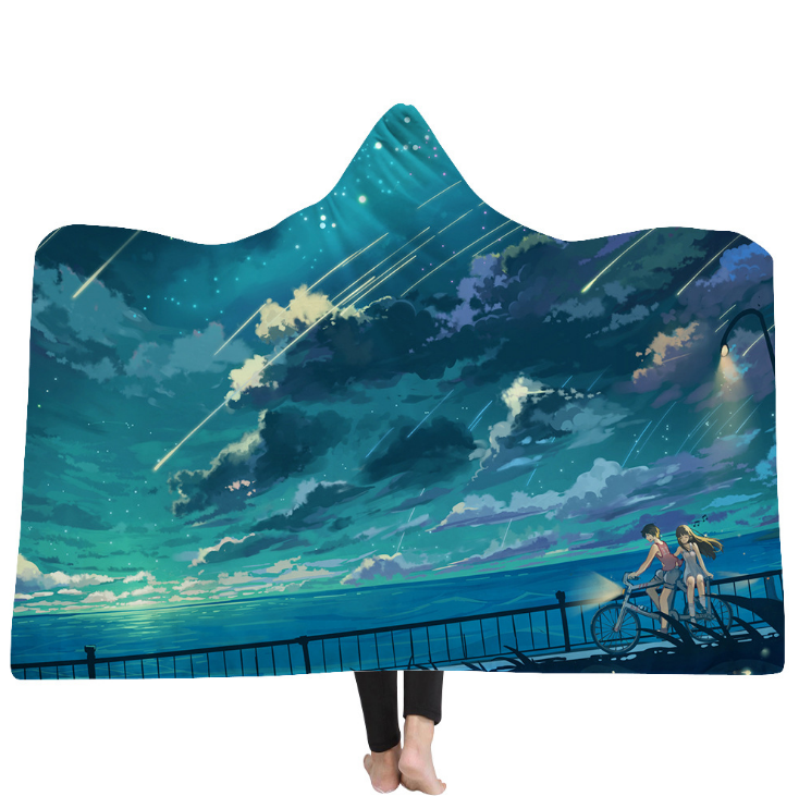 High Quality 36 Designs Starry Sky Hooded Blanket 10 starry sky blanket 9