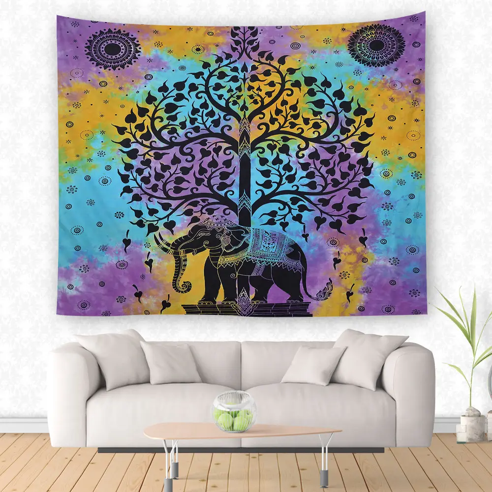 Amazon Hot Sell Elephant Wall Tapestry 1