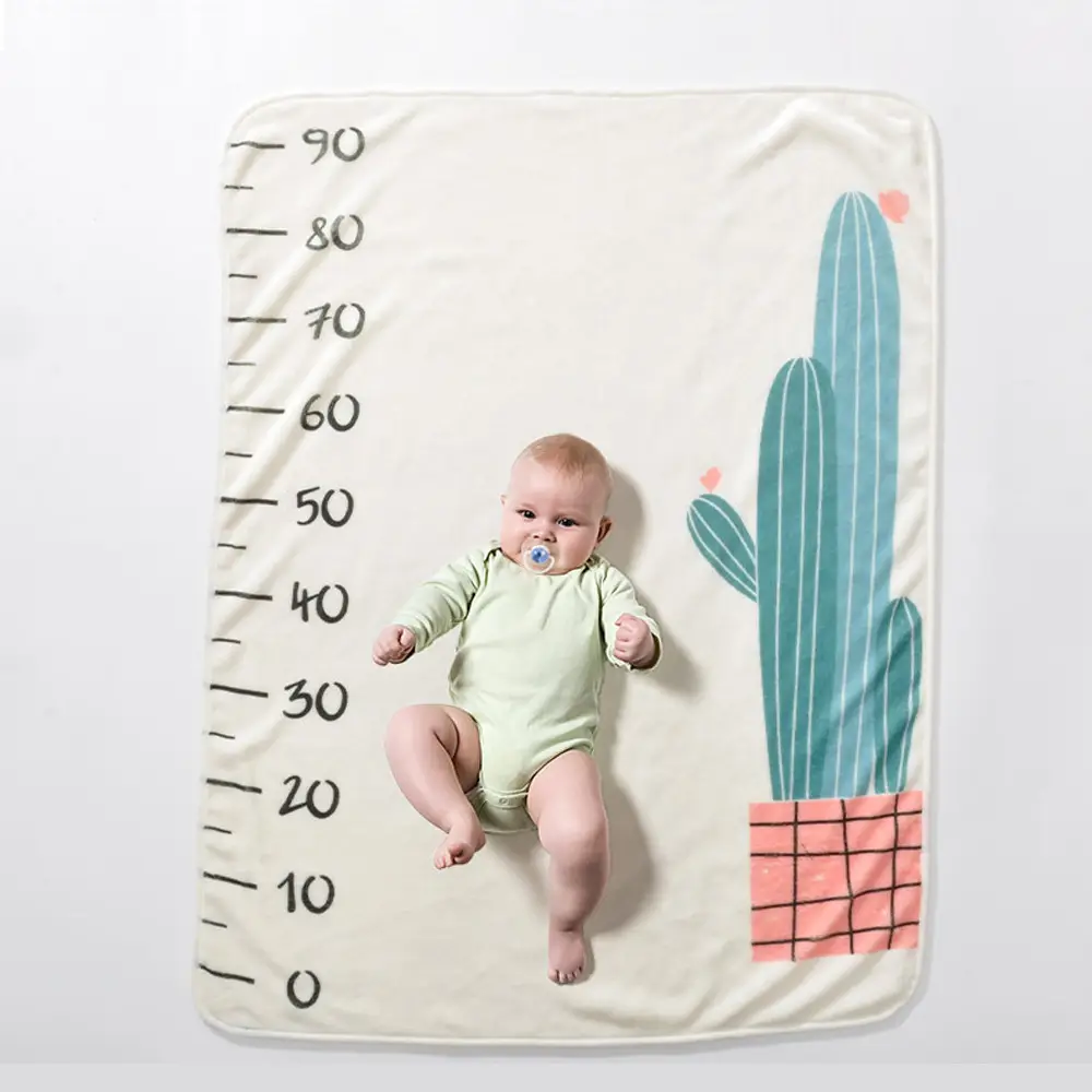 Angel Wings Elephant Baby Milestone Blanket 11