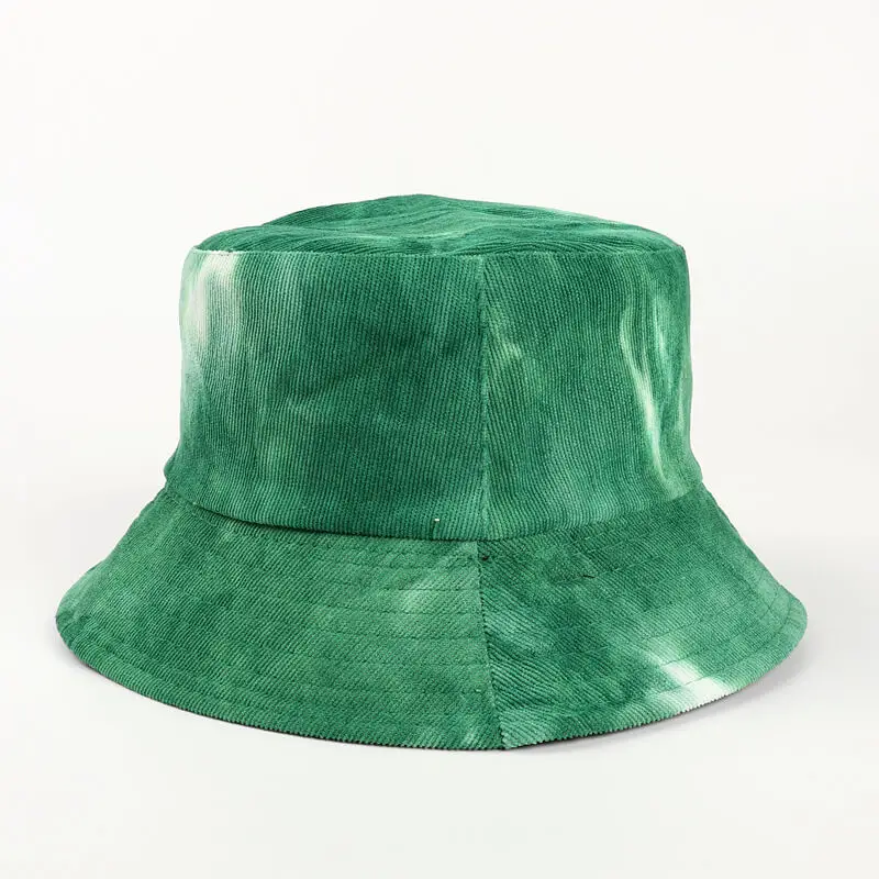 Autumn Winter Corduroy Tie-dye Bucket Hat 22 Autumn Winter Corduroy Tie dye Bucket Hat 5