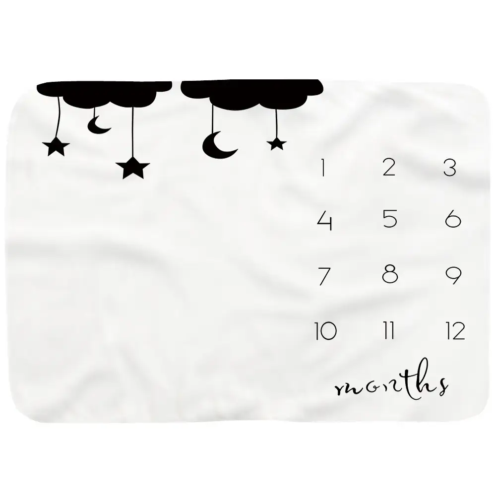 Baby Boy And Girl Milestone Blanket 15 Baby Boy And Girl Milestone Blanket 14