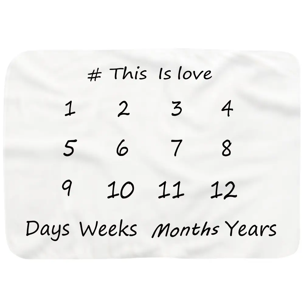 Baby Boy And Girl Milestone Blanket 18 Baby Boy And Girl Milestone Blanket 17