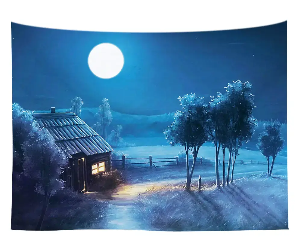 Beautiful Scenery Wall Tapestry 12