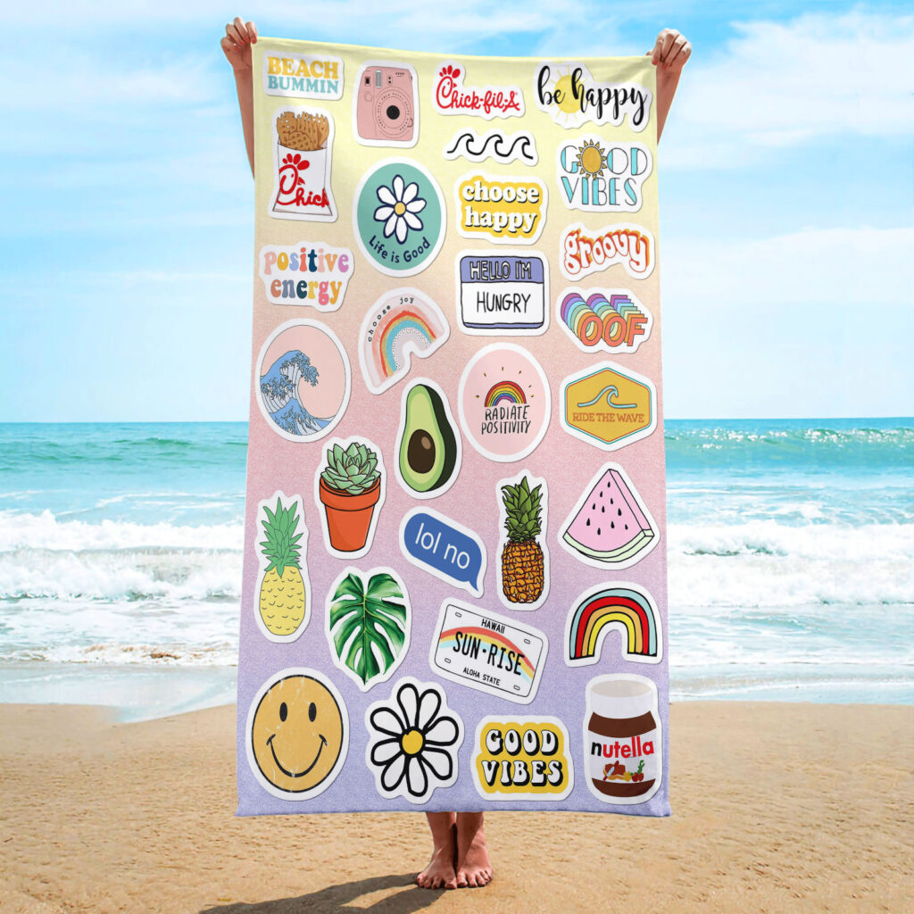 Better Life Travel Beach Towel 2 Better Life Travel Beach Towel 1
