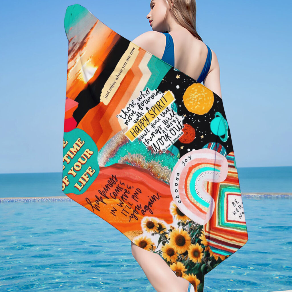 Better Life Travel Beach Towel 11 Better Life Travel Beach Towel 10