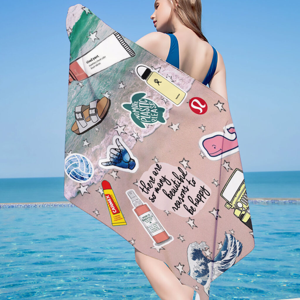 Better Life Travel Beach Towel 13 Better Life Travel Beach Towel 12