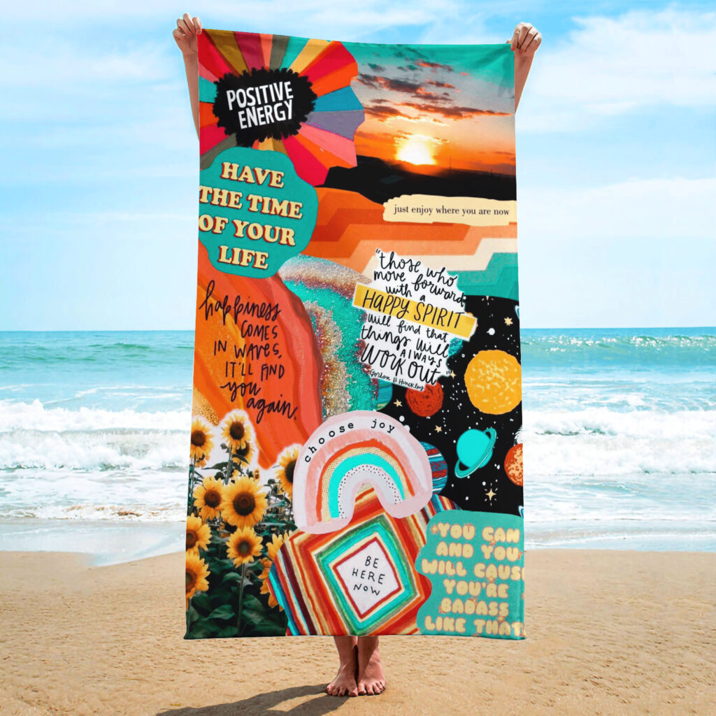Better Life Travel Beach Towel 10 Better Life Travel Beach Towel 9