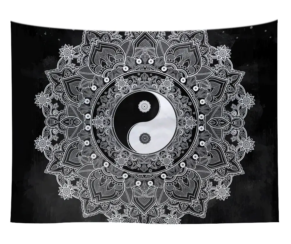 Boho Mandala Sun Moon Wall Tapestry 13