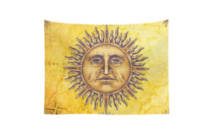 Boho Mandala Sun Moon Wall Tapestry