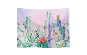 Cactus Succulent Wall Tapestry