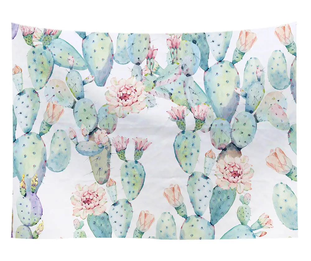 Cactus Succulent Wall Tapestry 8