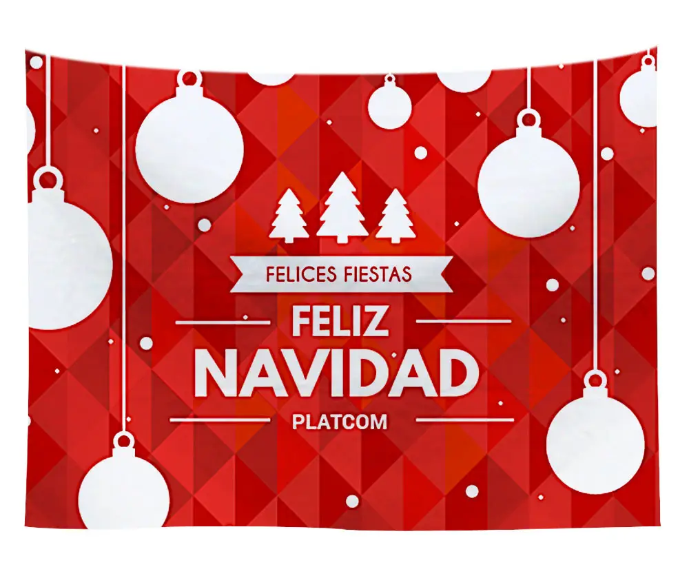 Christmas Snowman Wall Tapestry 13