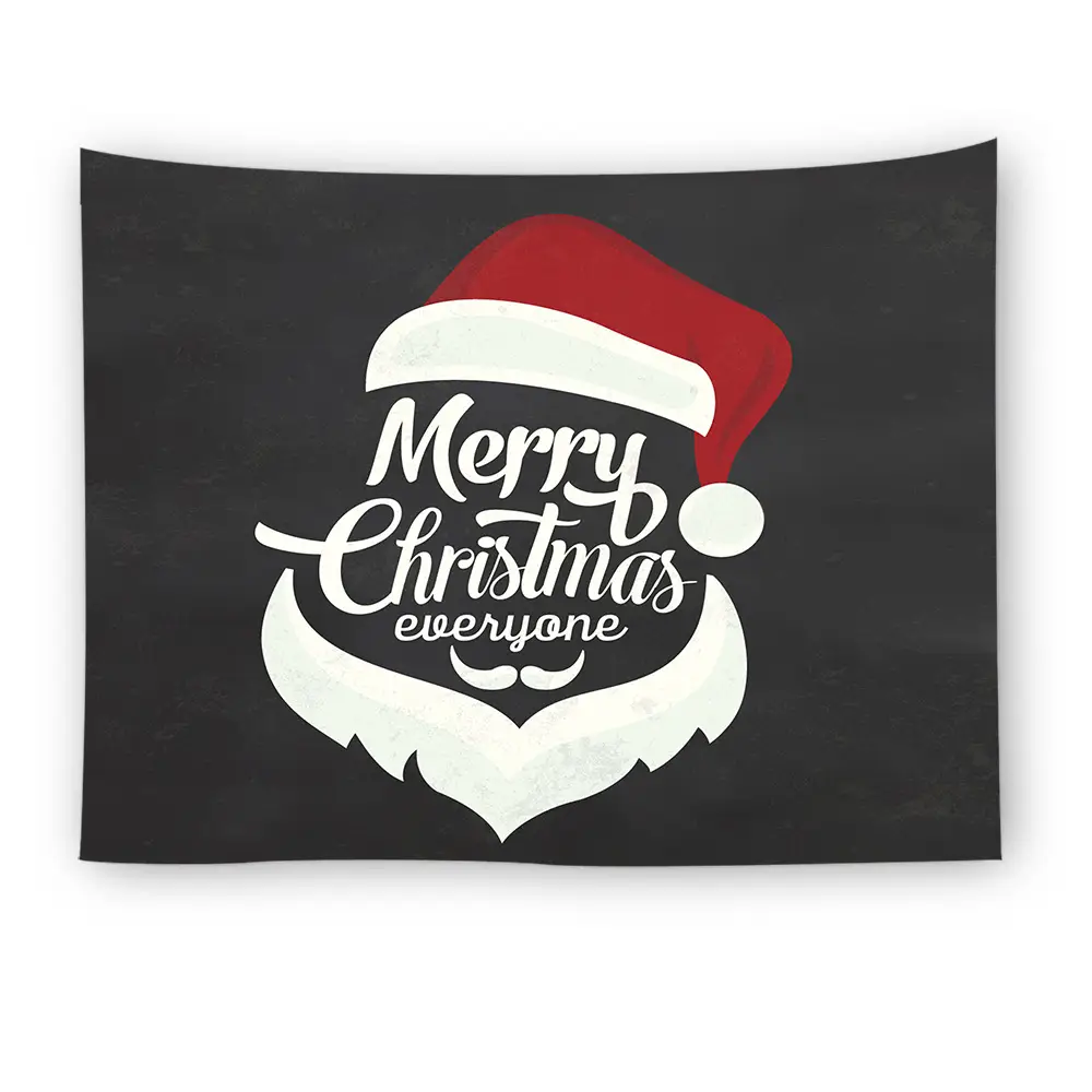 Christmas Snowman Wall Tapestry 9