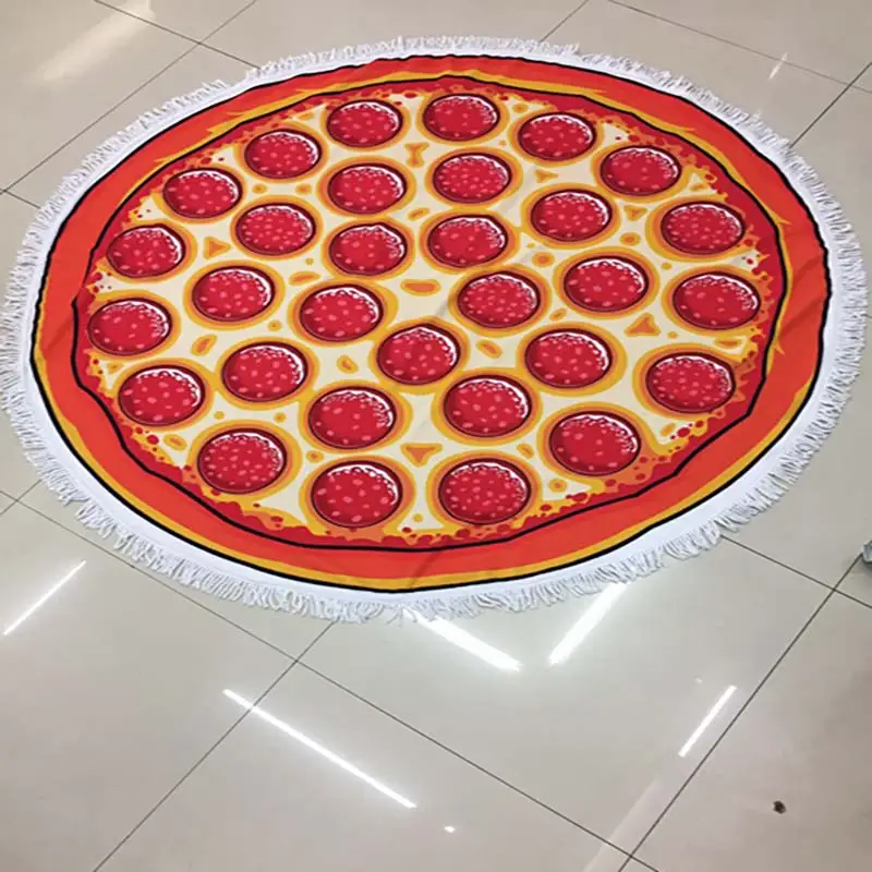 Lefovs High Quality 150cm Round Beach Towels Photos 69 Classic Pattern Round Beach Towel 27