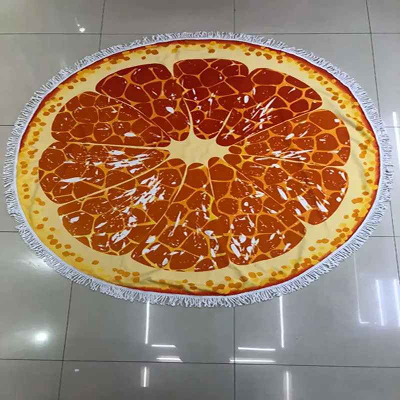 Lefovs High Quality 150cm Round Beach Towels Photos 40 Classic Pattern Round Beach Towel 51