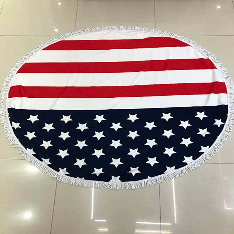 Lefovs High Quality 150cm Round Beach Towels Photos 53 Classic Pattern Round Beach Towel 52