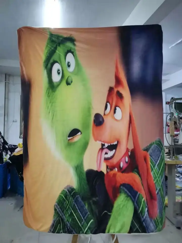 Lefovs Blankets Real Shot Photos 5 Custom Printing Polyester Blanket 13