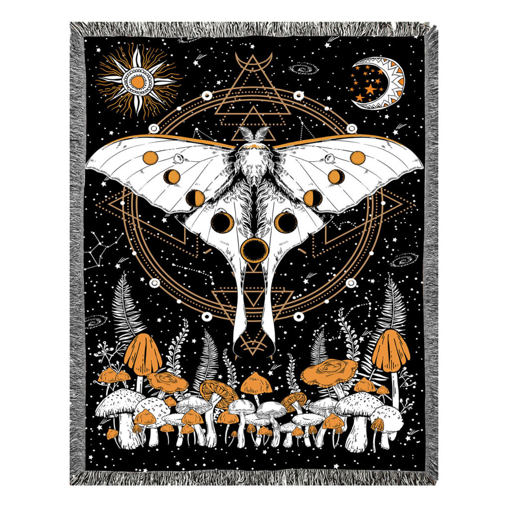 Dreamland Butterfly Flannel Throw Blanket 8