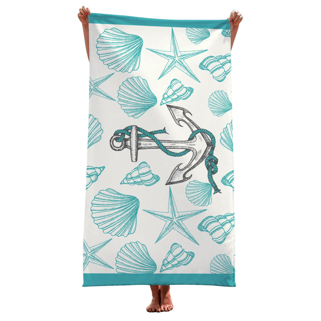 Flamingo Pink Beach Towel For Women 29
