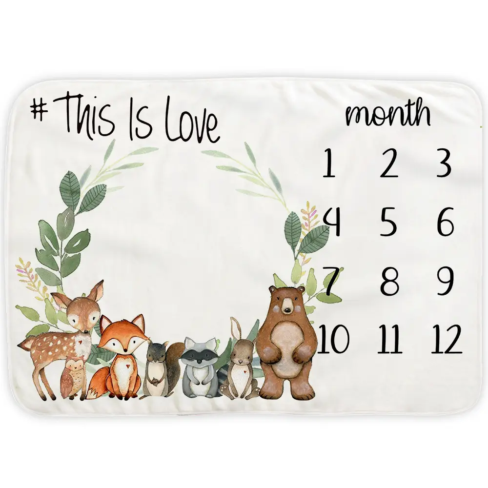 Flannel Baby Milestones By Month 8