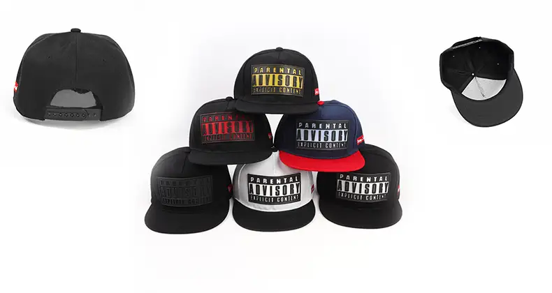 3D Rubber Letter Baseball Hat Flat Brim Hip-Hop Street Skateboard Trendy Cap 1 Flat Brim Hip-Hop Street Skateboard Trendy Cap