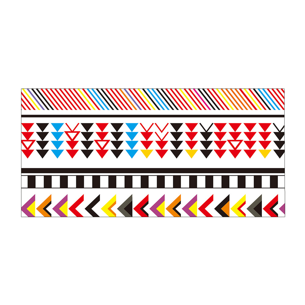 Geometric Mandala Stripes Lines Beach Towel 16 Geometric Stripes Lines Mandala Beach Towel 15