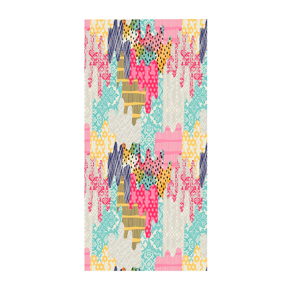 Geometric Mandala Stripes Lines Beach Towel 40 Geometric Stripes Lines Mandala Beach Towel 39