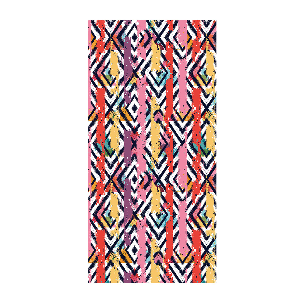 Geometric Mandala Stripes Lines Beach Towel 42 Geometric Stripes Lines Mandala Beach Towel 41