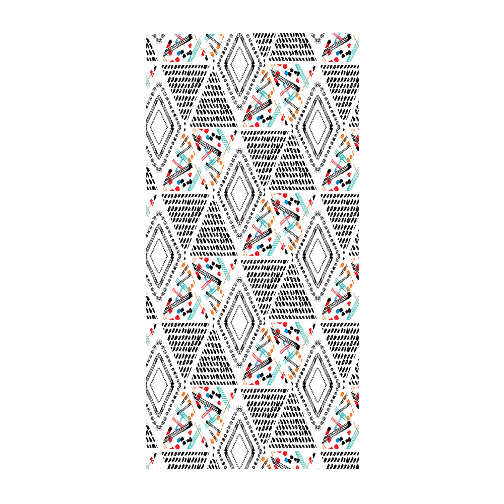 Geometric Mandala Stripes Lines Beach Towel 48 Geometric Stripes Lines Mandala Beach Towel 47