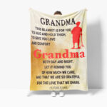 Personalized Blanket for Grandma