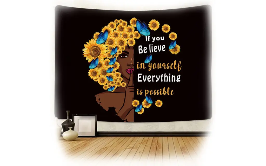 Great Women Mind Wall Tapestry
