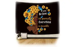 Great Women Mind Wall Tapestry