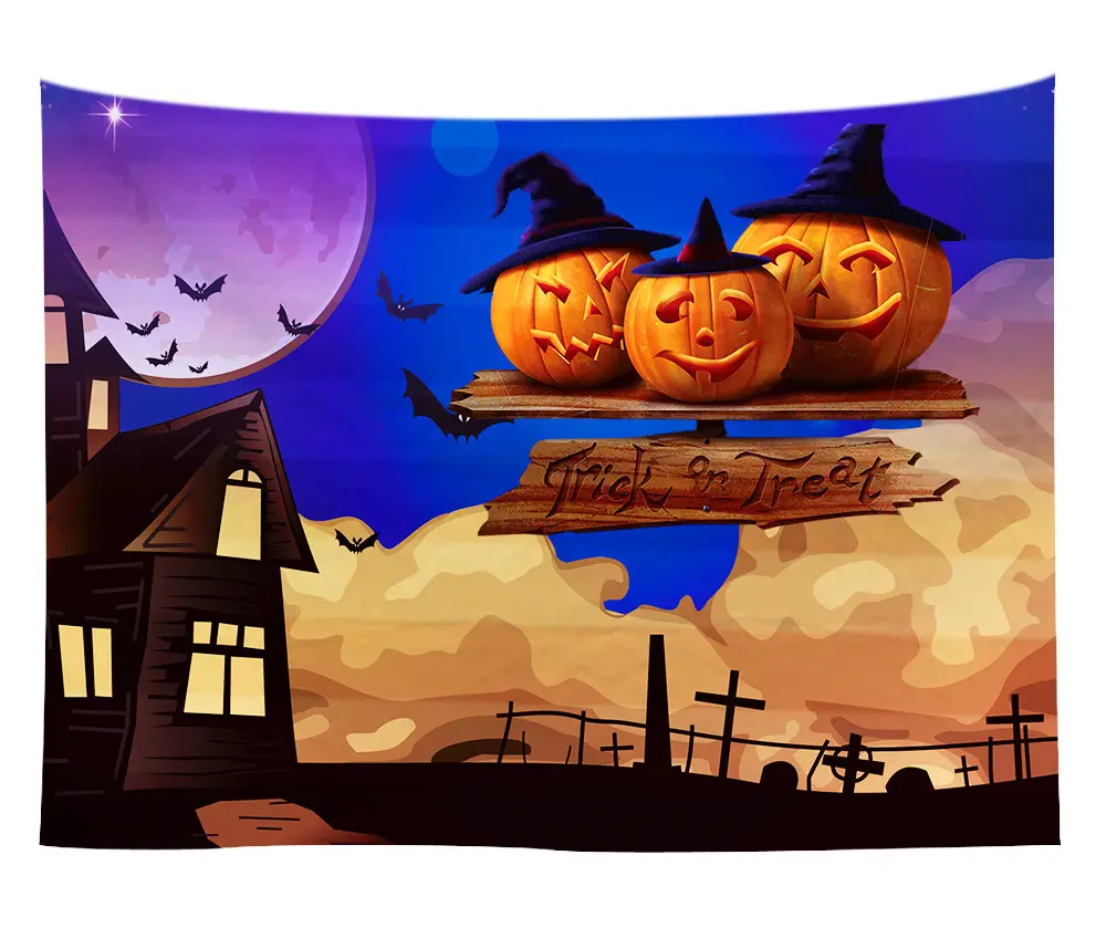 Halloween Wall Tapestry 12