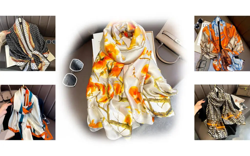 Imitated Silk Sun Protection Shawl 90 x 180cm 1 Imitated Silk Sun Protection Shawl 90 x 180cm