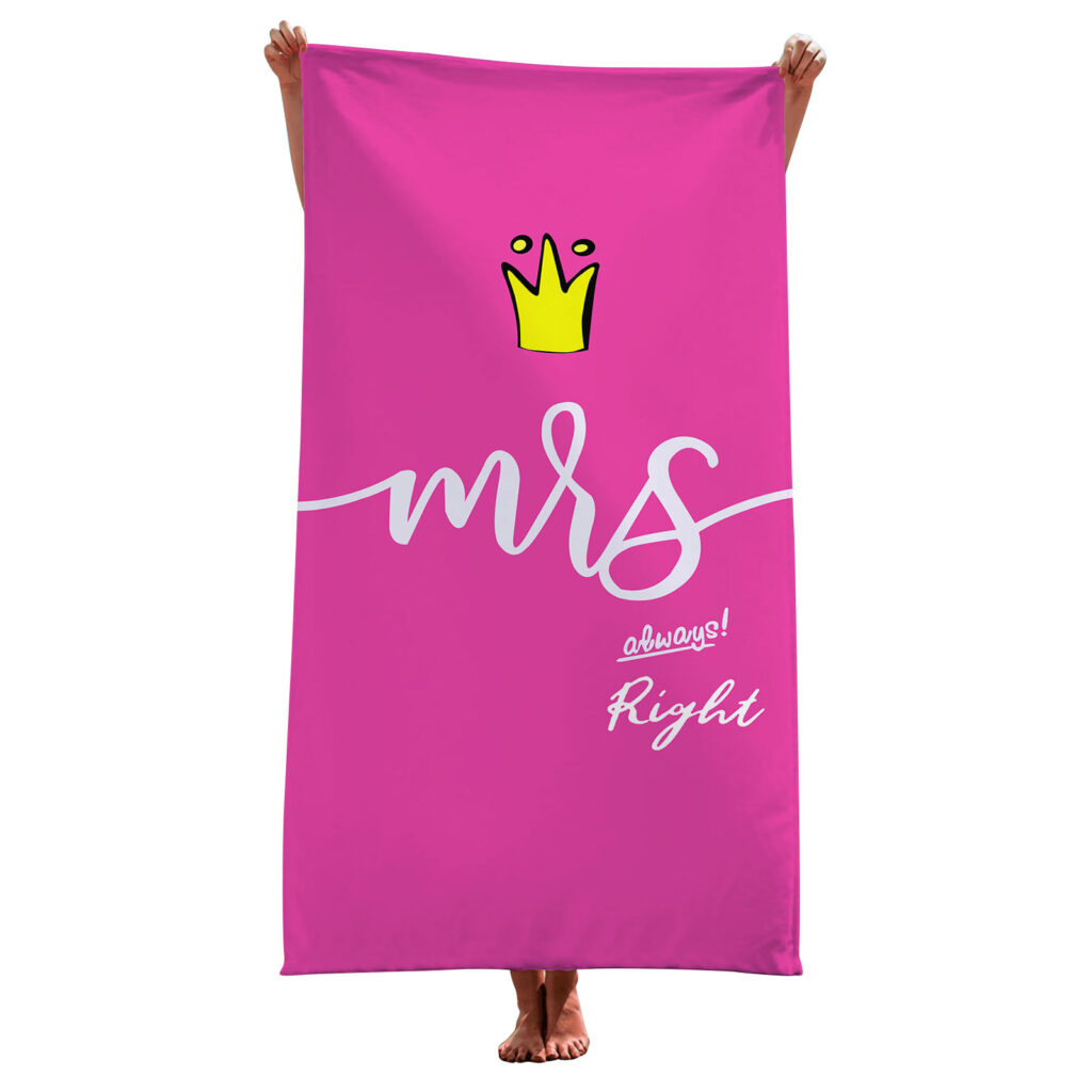 King Queen Princess Beach Towel 4