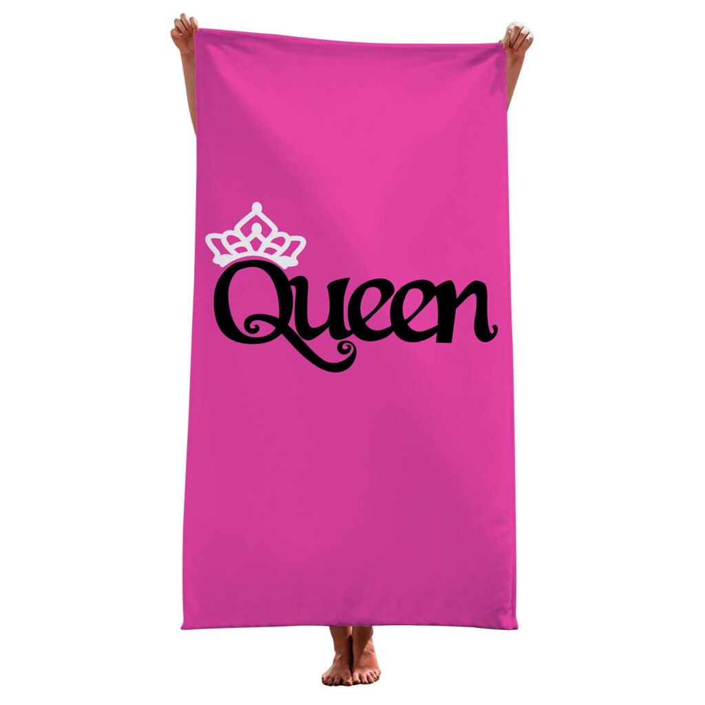 King Queen Princess Beach Towel 8