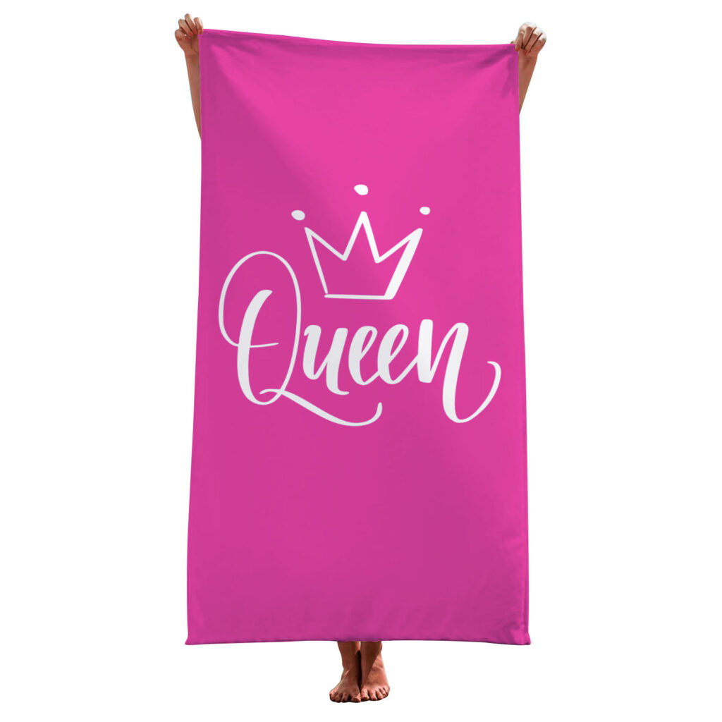 King Queen Princess Beach Towel 9