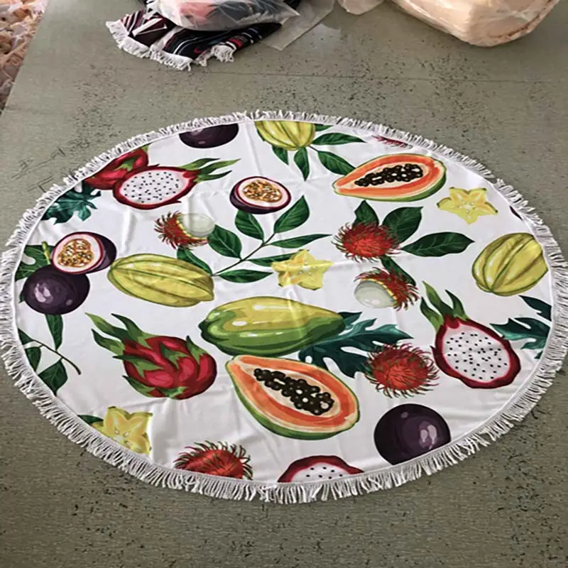 Lefovs High Quality 150cm Round Beach Towels Photos 3 Lefovs Beach towel 59