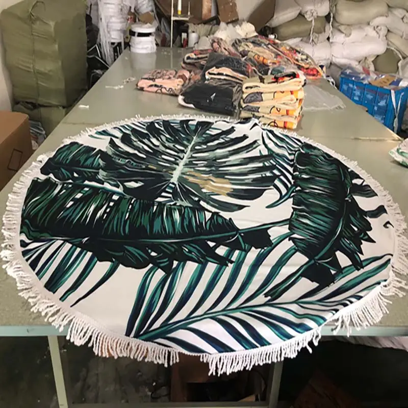 Lefovs High Quality 150cm Round Beach Towels Photos 4 Lefovs Round Beach Towel 6