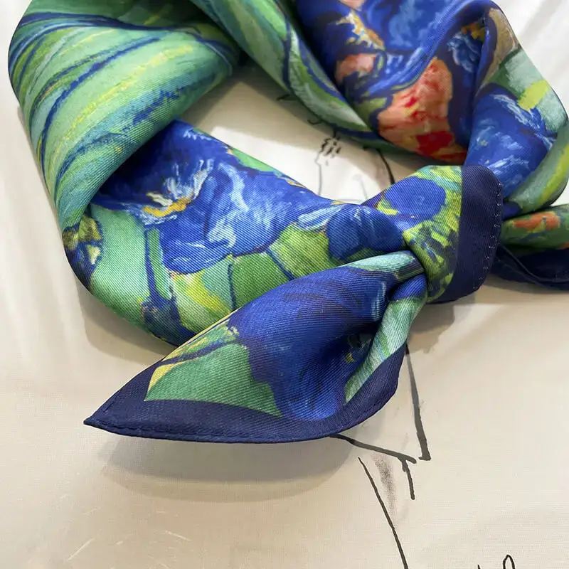 Luxury Twill Fabric Scarf 53 x 53cm 34 Luxury Twill Fabric Scarf 53 x 53cm 33