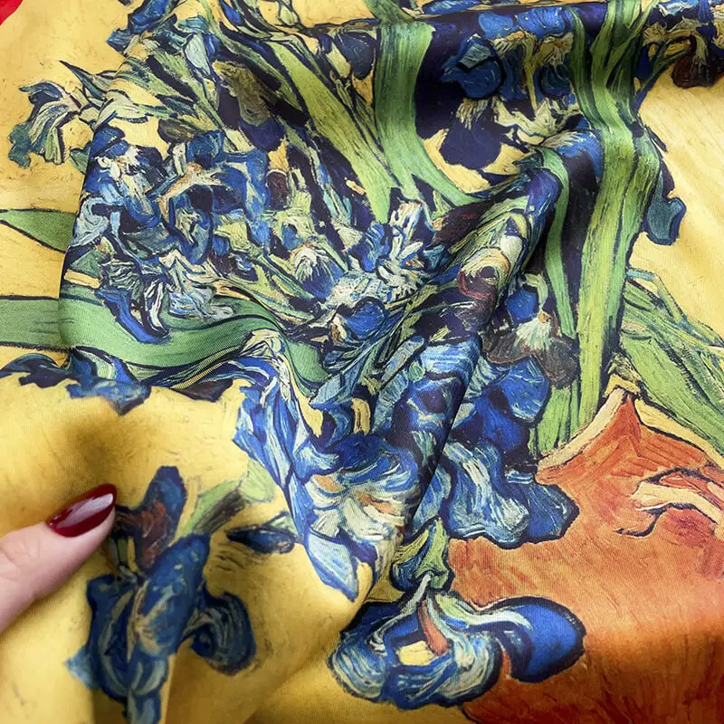 Luxury Twill Fabric Scarf 53 x 53cm 36 Luxury Twill Fabric Scarf 53 x 53cm 35