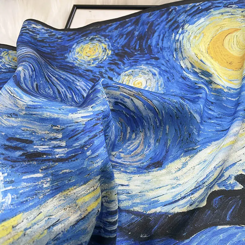 Luxury Twill Fabric Scarf 53 x 53cm 38 Luxury Twill Fabric Scarf 53 x 53cm 37