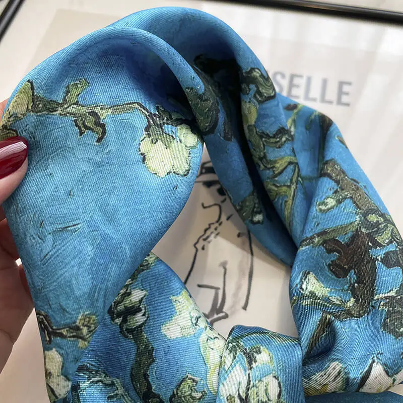 Luxury Twill Fabric Scarf 53 x 53cm 47 Luxury Twill Fabric Scarf 53 x 53cm 46