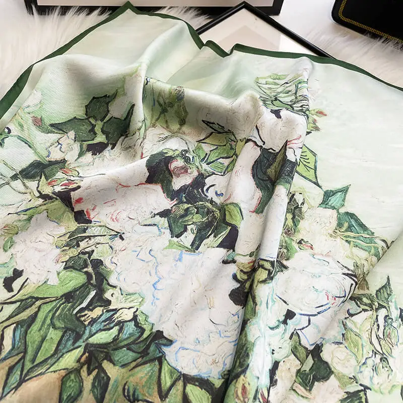 Luxury Twill Fabric Scarf 53 x 53cm 62 Luxury Twill Fabric Scarf 53 x 53cm 61