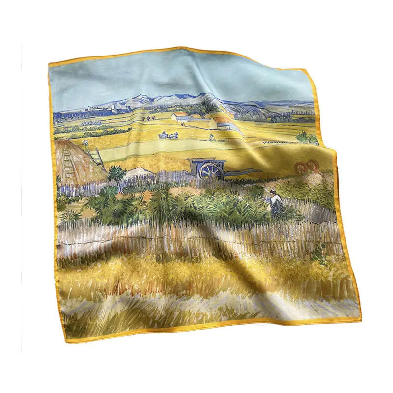 Luxury Twill Fabric Scarf 53 x 53cm 76 Luxury Twill Fabric Scarf 53 x 53cm 75