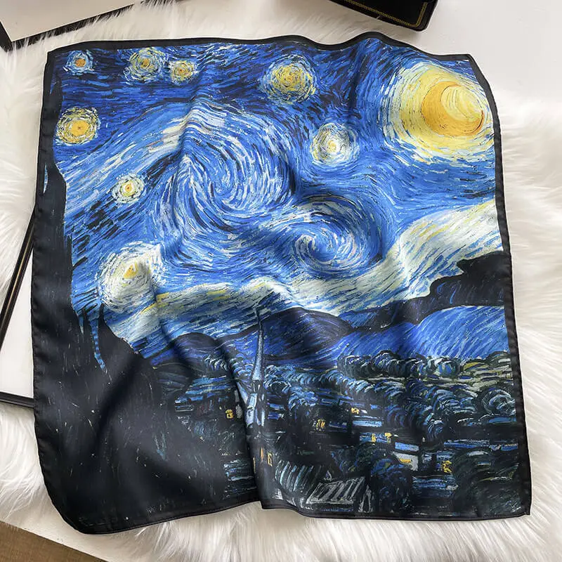 Luxury Twill Fabric Scarf 53 x 53cm 82 Luxury Twill Fabric Scarf 53 x 53cm 81