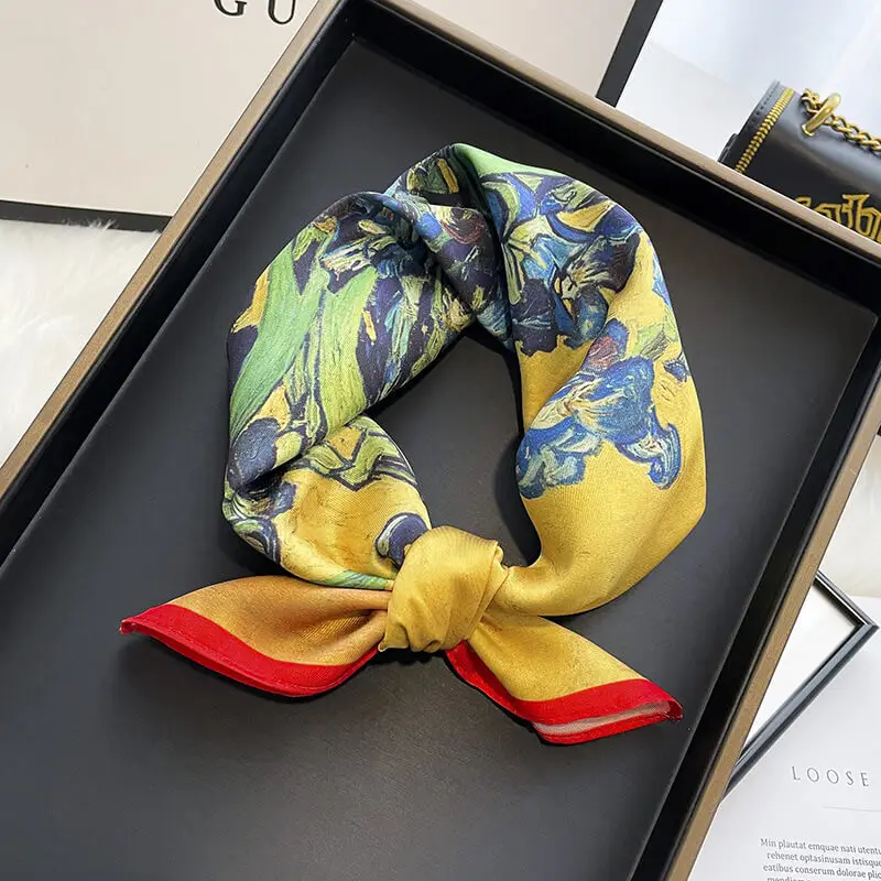 Luxury Twill Fabric Scarf 53 x 53cm 92 Luxury Twill Fabric Scarf 53 x 53cm 91