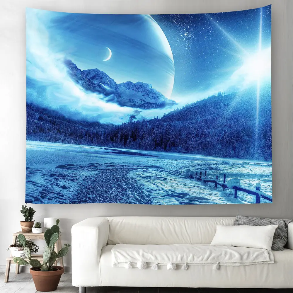 Magic Future Universe Wall Tapestry 2